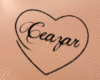 Custom Tattoo Ceazar