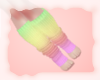 A: Rainbow leg warmers