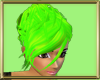 green hair up