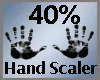 40% Hand Scale -M-