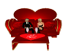 Valentine Heart Couch