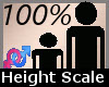 Height Scale 100% F