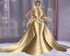 Designer Gold Gown