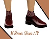 IV/M Brown  C  Shoes