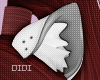 !!D Cutie Ears Grey L