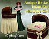 Basket Infant Bed w/girl
