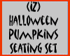 Halloween Pumpkins Seats
