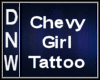 Chevy Girl shoulder tat