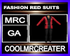 FASHION RED SUITS