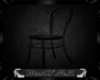 black poseless chair