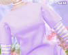 w. Lilac T-Shirt Dress