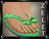 |LZ|Lime Sandals 
