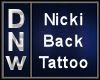 Nicki Back Tat