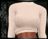 Tan Plaid Sweater Skirt
