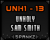 Unholy - Sam Smith - UNH