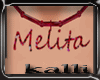 K:Melita Name Necklace