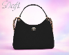 𝓓. Hobo Suede Noir