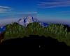 skydome,mountains,Dark