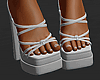 Doma White Heels