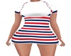 nautical striped dress