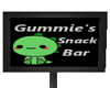 Gummie's Snack Bar Sign