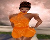 Halter Dress 2 Orange