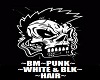 ~BM~PUNK~WHITE&BLK~HAIR~