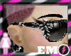 spiked emo glasses
