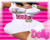 D!XXL Dereon White Dress