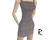 Black Fringe Mini Dress