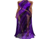 Purple Galaxy Gown