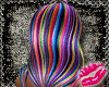B* Rainbow Braid Hair