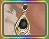 Onyx/Gold Jewelry Set
