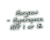Horyzon - Hyperspace