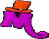 MM Top Hat Logo Sticker