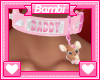 Daddy Bambi Collar