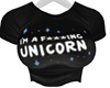 Femme I'm a Fing Unicorn