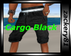 Cargo Black Shorts New
