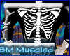 BM MUSCLED Skull Costume