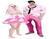 MY Pink Vlux Pants - M