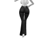 Knit Flares BLK GA2