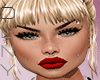 Freckled Red Lips Skin