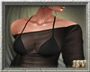 Black Sheer Top