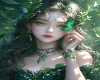 Green Girl Cutout