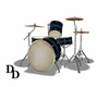 Jazz drum,s set