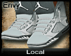 Jordan 5's Gray White