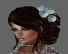 wedding hair brown