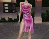 Pink Silky Dress