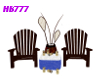 HB777 LC Fishing Chairs