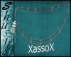 "XassoX Necklace"Silver